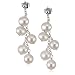 Valero  Pearls  Damen-Ohrstecker  Sterling  Silber  S��wasser-Zuchtperlen  wei�  Wasserfall  60201328