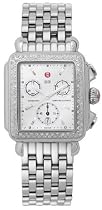 NEW MICHELE DECO DIAMOND STAINLESS STEEL WATCH MWW06A000028