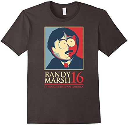 Men's Randy Marsh 16 - I Thought This Was America T Shirt Large Asphalt