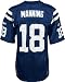 Peyton Manning Indianapolis Colts Youth Royal NFL Equipment Replica Football Jersey By Reebok (XL=18-20)