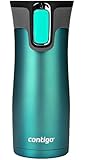 Contigo Autoseal West Loop Stainless Steel Travel Mug with Easy-clean Lid, 16-ounce, Biscay Bay Trans Matte