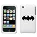 Search : APPLE IPHONE 3G 3GS BATMAN BLACK BAT ON A WHITE HARD CASE COVER