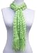 Handmade Lightweight Scarf - Key Lime Pie (100% Knitted By Hand)