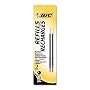 Ballpoint Pen Refill for Clear Click/Citation, Medium Point, Black Ink, 2/Pack BICMRC21BK