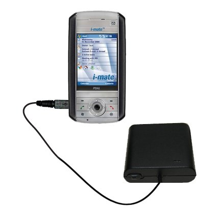 Emergency AA Battery Charge Extender for the i-Mate Ultimate 5150 - Gomadic Brand w/ TipExchange Technology