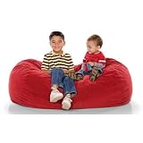 Bean Bag Chairs: Jaxx Bean Bag Lounger Jr in Microsuede