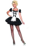 Sexy Storybook Maid Costume Black White Mini Dress TuTu Adult Theatre Costumes