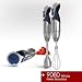 Miallegro 9080 MiTutto 450 Watt, Immersion Hand Blender, Stainless Steel w/ Whisk and Chopper Attachment 5-speed Turbo