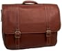 Latico Heritage Laptop Merger Briefcase,Chestnut,one size