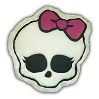 Mattel's Monster High Glam Skullette Cuddle Pillow, 16 by 15-Inch