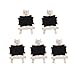 eBoot Mini Framed Chalkboard Place Cards for Weddings and Parties (5 Pack)