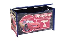 Disney Pixar Cars Lightning McQueen Wooden Toy Box TB83210CR