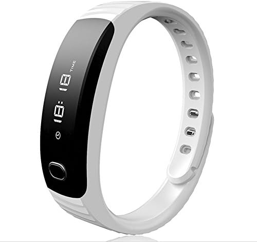 Ourdevice H8 Intelligent Healthy Smart Bracelet Bluetooth Monitor Anti Lost Wake-up Sleep Monitor Call Reminder (White)