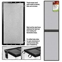 Zilla 11862 Fresh Air Screen Cover with Center Hinge, 18-Inch by 72-Inch