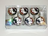 NCAA Florida State Seminoles Shower Curtain Hook Set