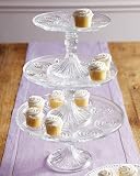 Stackable Rose Cake Stands