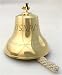 Brass US Navy Arriving Bell 6" - Replica