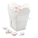 Oasis Supply 50-Count Chinese Take Out Boxes for Party Favor and Food Pail, 26-Ounce, White