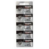 Energizer 370 Button Cell Silver Oxide SR920W Watch Battery Pack of 5 Batteries
