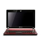 Gateway LT2030u 10.1-Inch Red Netbook - Over 7 Hours of Battery Life (Windows 7 Starter)