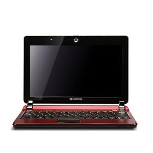 Gateway LT2030u 10.1-Inch Red Netbook - Over 7 Hours of Battery Life (Windows 7 Starter)