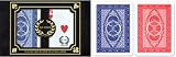 12 sets (24 decks) Da Vinci Ruote, Italian 100% Plastic Playing Cards, Poker Size Regular Index