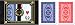 12 sets (24 decks) Da Vinci Ruote, Italian 100% Plastic Playing Cards, Poker Size Regular Index