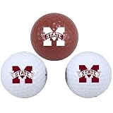 Mississippi State Bulldogs 3-Pack Golf Balls