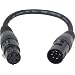 American DJ 5-Pin Male XLR to 3-Pin Female XLR Turnaround DMX Cable