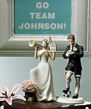#1 Fan Cheering Bride Figurine