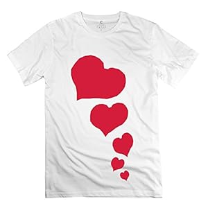 Classic Hearts Small Big Men's T-Shirt - Pre-cotton T-Shirt