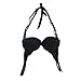 Uplure Women Sexy 2 Pieces Padded Bathing Swimsuit Swimwear Bikini Set Beachwear (M, Black)