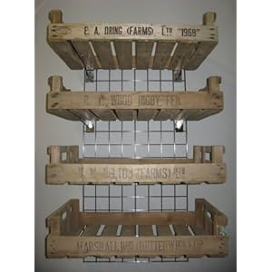 Apple Crate Shelves