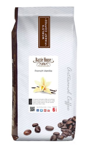 Barrie House French Vanilla Coffee, Whole Bean 40 oz. (2.5 lb.) Bag