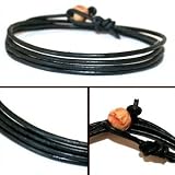 Produkt-Bild: cored Lederarmband wrap 100cm Schwarz