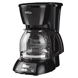 Sunbeam 12-Cup Black Programmable Coffeemaker