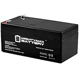 ML3-12 - 12V 3AH SLA UPS Battery Replacement for Long Batteries WP312 - Mighty Max Battery brand product