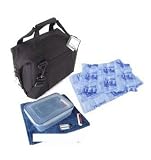 Medication Cooler Kit (Large) for Transport of Your Medication for 17 Hours At a Average Temperature of 40 Degrees in a 80 Degree Heat Never Dropping Below 34 Degrees and Never Exceeding 56 Degrees Good for Avonex Byetta Copaxone Embrel Forteo Humulin Xolair. Color Black