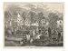 Cluttered Rows of Tombstones at Bunhill Fields Burial- Ground London Giclee Poster Print by Swains, 24x18