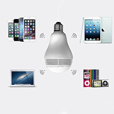 Imported Colorful Wireless Bluetooth Speaker Smart LED Bulb Light E27 3W 100-240V