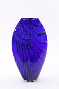 Flattened Cane Vase