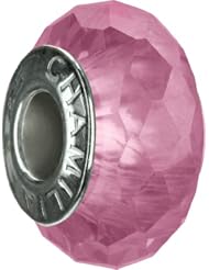 Authentic Chamilia Pink Jeweled Collection Charm - O-155