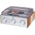 Jensen 3-Speed Stereo Turntable with AM/FM Stereo Radio - JTA-220 (Silver)