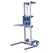 Vestil A-LIFT-S-EHP Straddle Hand Winch Lift Truck, 43" Length, 29" Width, 79" Height, 350 lbs Capacity