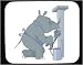 Kitchen & Housewares : Decorated Mouse Pad with mechanic, wrench, rhinoceros
