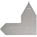 Starrett 167-1/64 Stainless Steel Radius Gauge - Inch, 1/64" Radius
