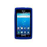 Hypercel Silicone Cover for Samsung Captivate Galaxy S (Dark Blue)
