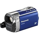 Panasonic SDR-S50A Std-Def SD Camcorder with 78X Zoom & Wide angle Lens (Blue)