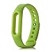 Idol Colorful Waterproof Replacement Band for XiaoMi Wireless Wristband Bracelet (No Activity Tracker) (Green)