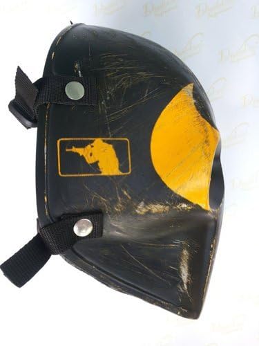 NEWWAR Battlefield Mask - Dark Knight Nightwing Batman Army of Two Custom Goalie Full Face Mask Protect Mask for Airsoft, Paintball, BB Gun, War Game, Halloween Party, Hunting Wargame, Costume Cosplay Airsoft Mask and Prop Mask and All Military Purpose